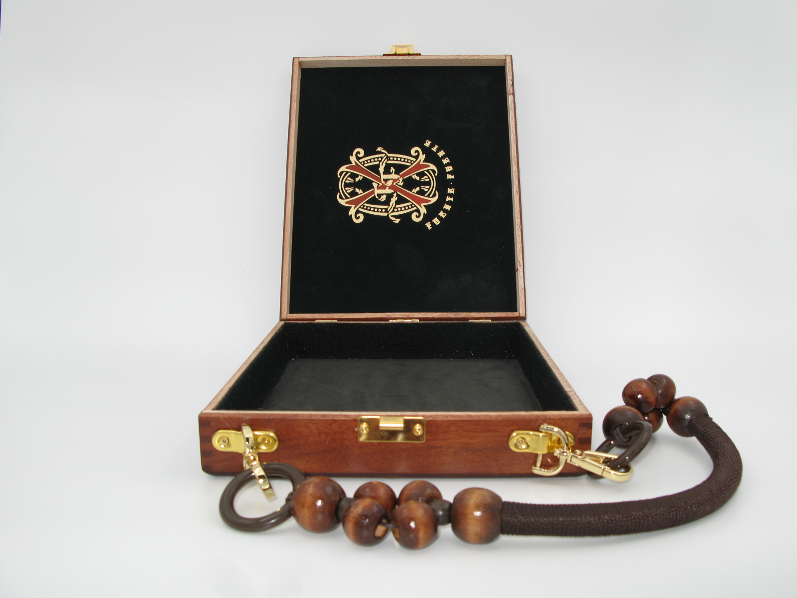 Elegant Wooden Purse