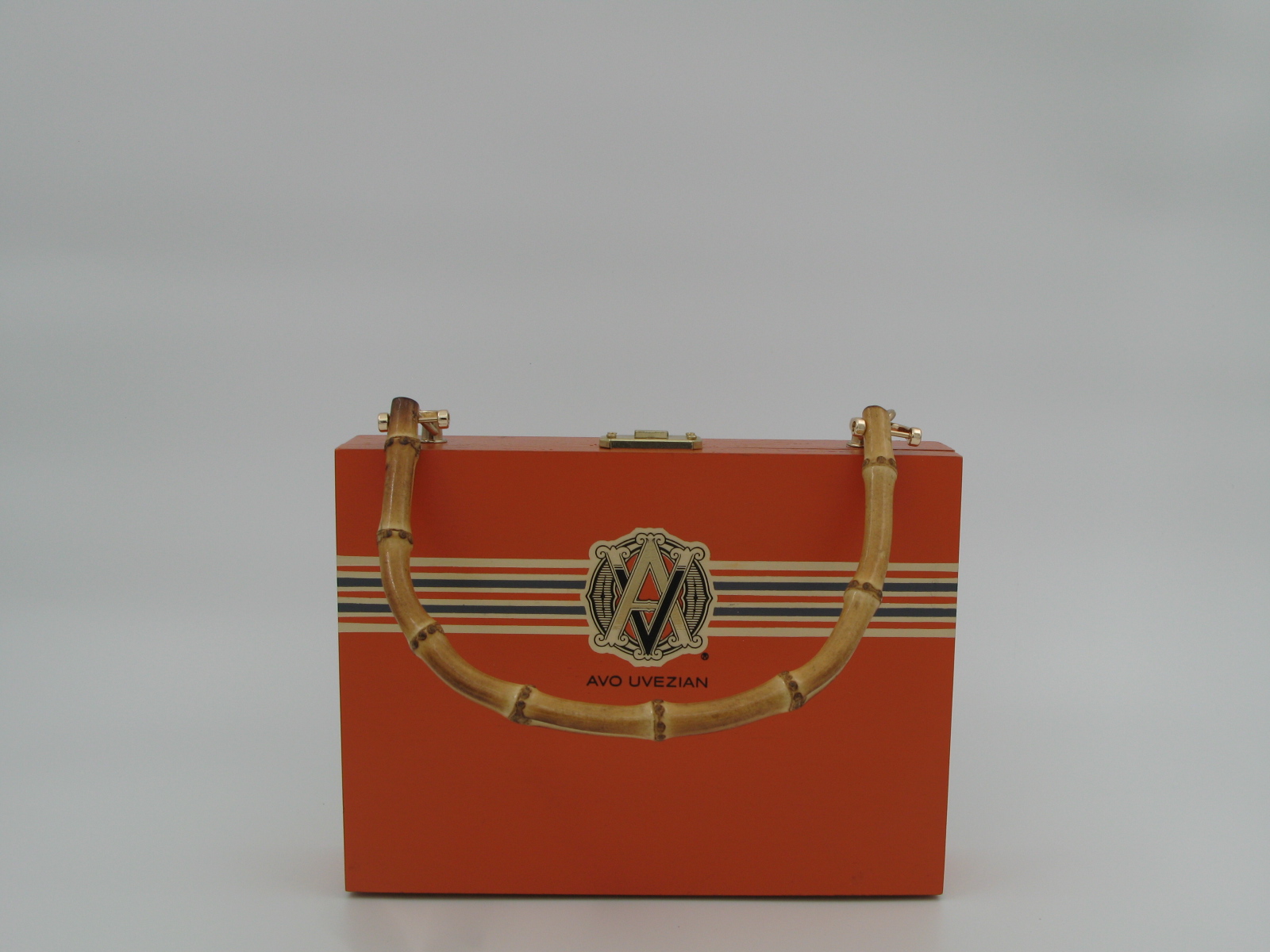 Vintage Style Bamboo Handle Handbag