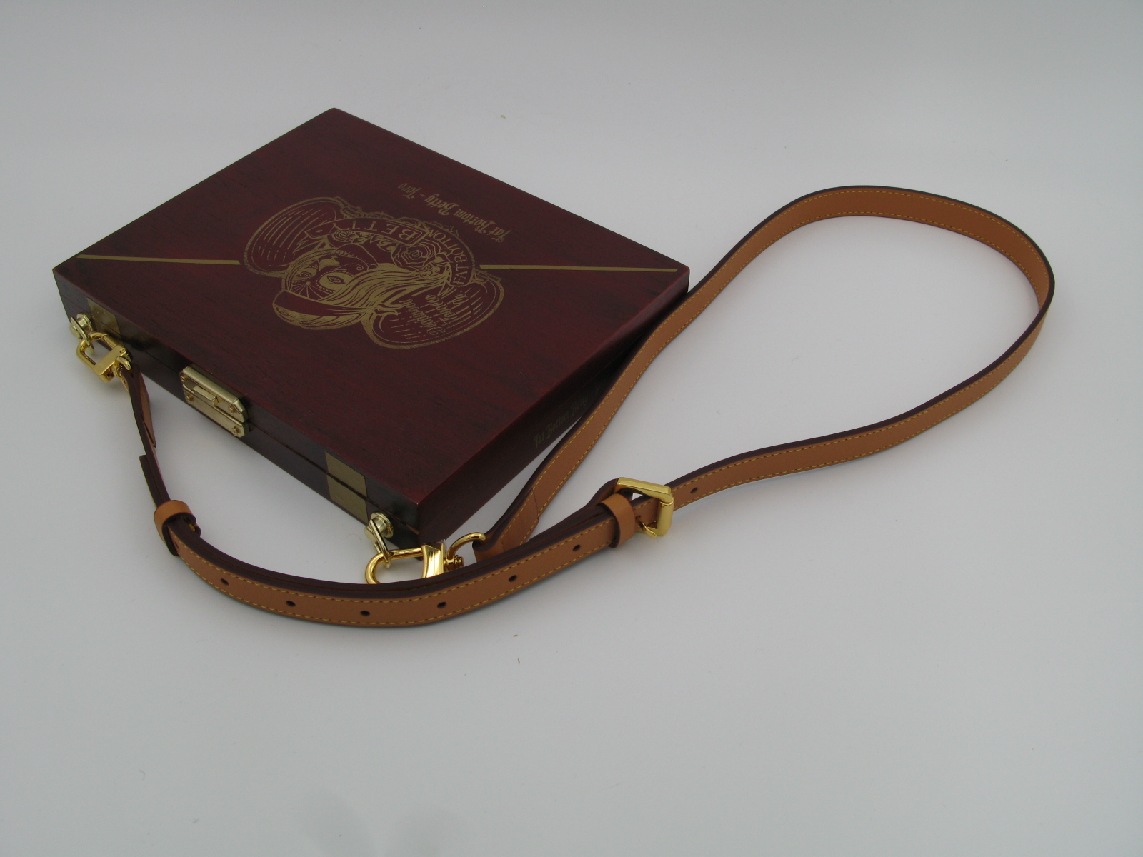 Wooden Clutch Handbag