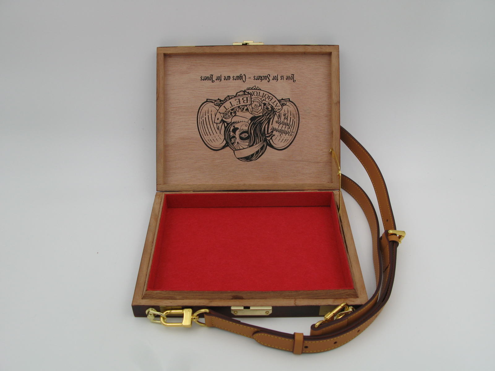 Wooden Clutch Handbag