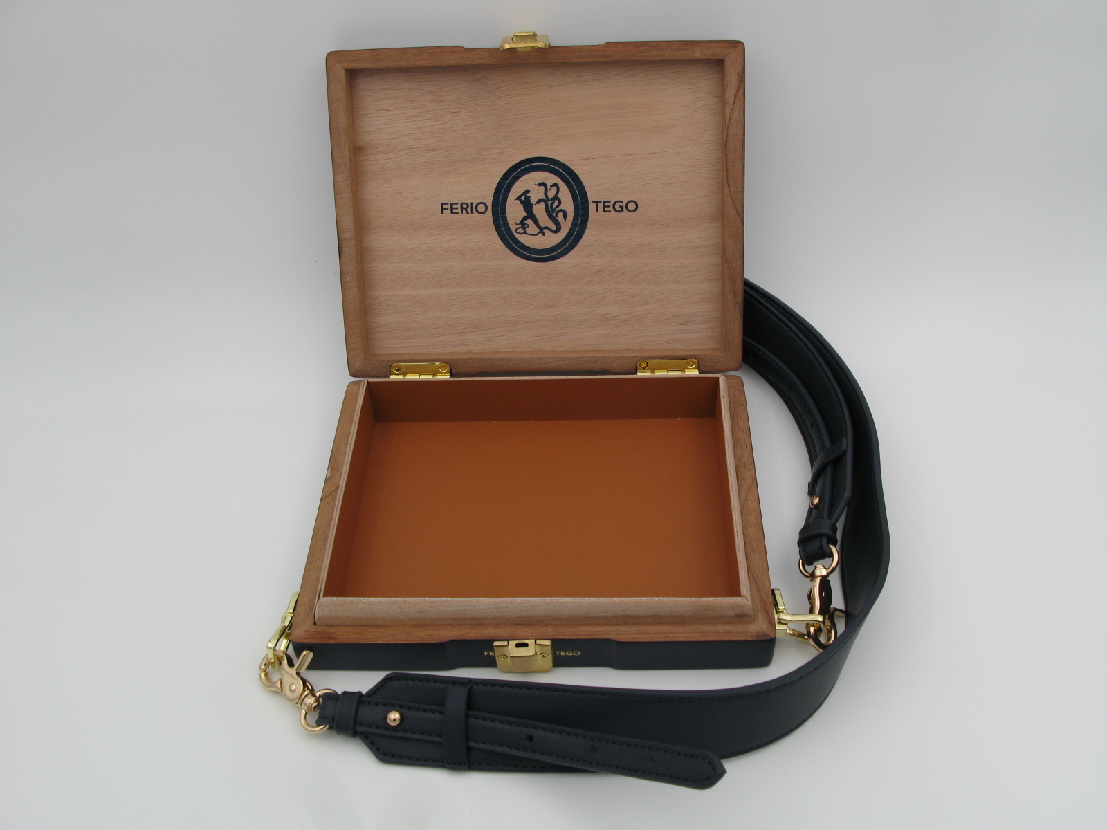 Ferio Tego Blue Box Crossbody Case