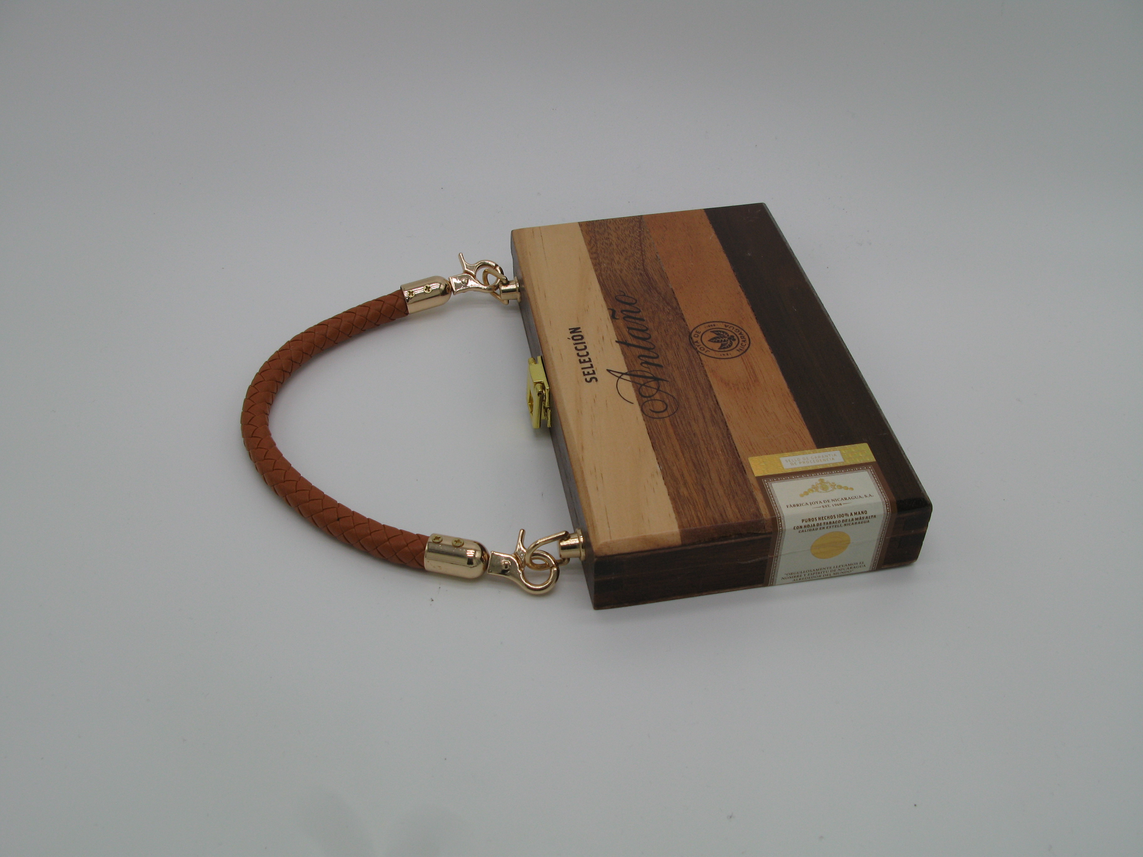 Wooden Clutch Bag