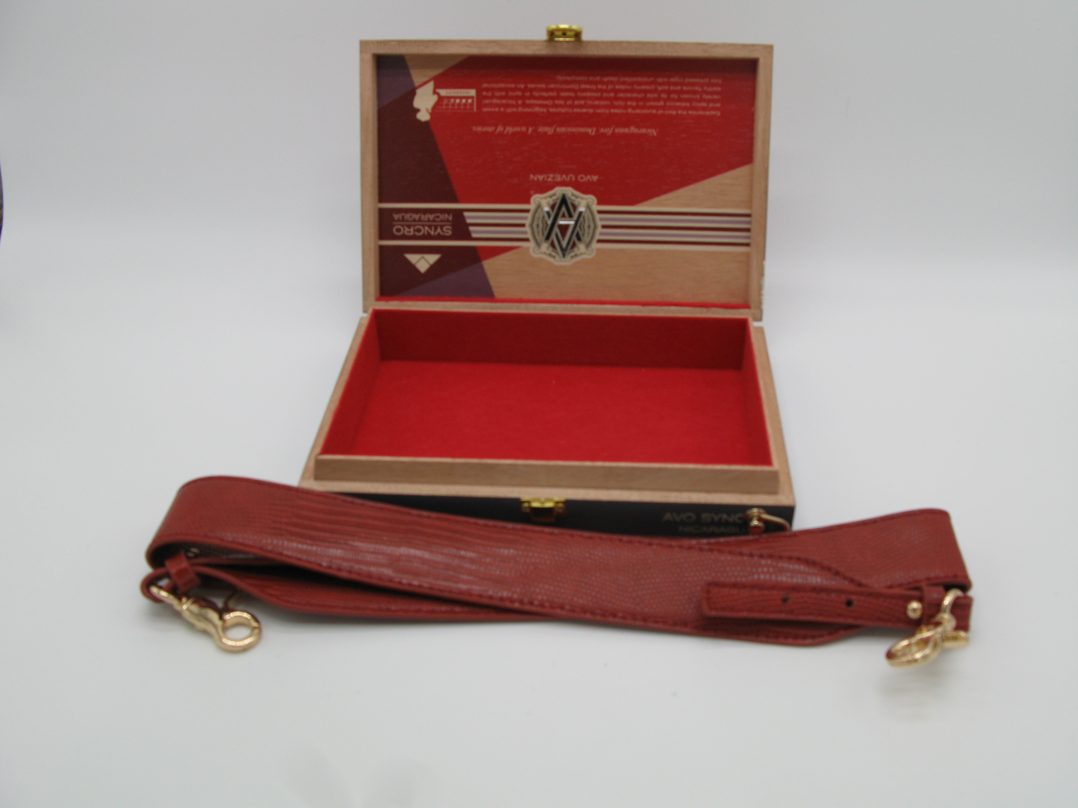 Red Shoulder Strap Bag