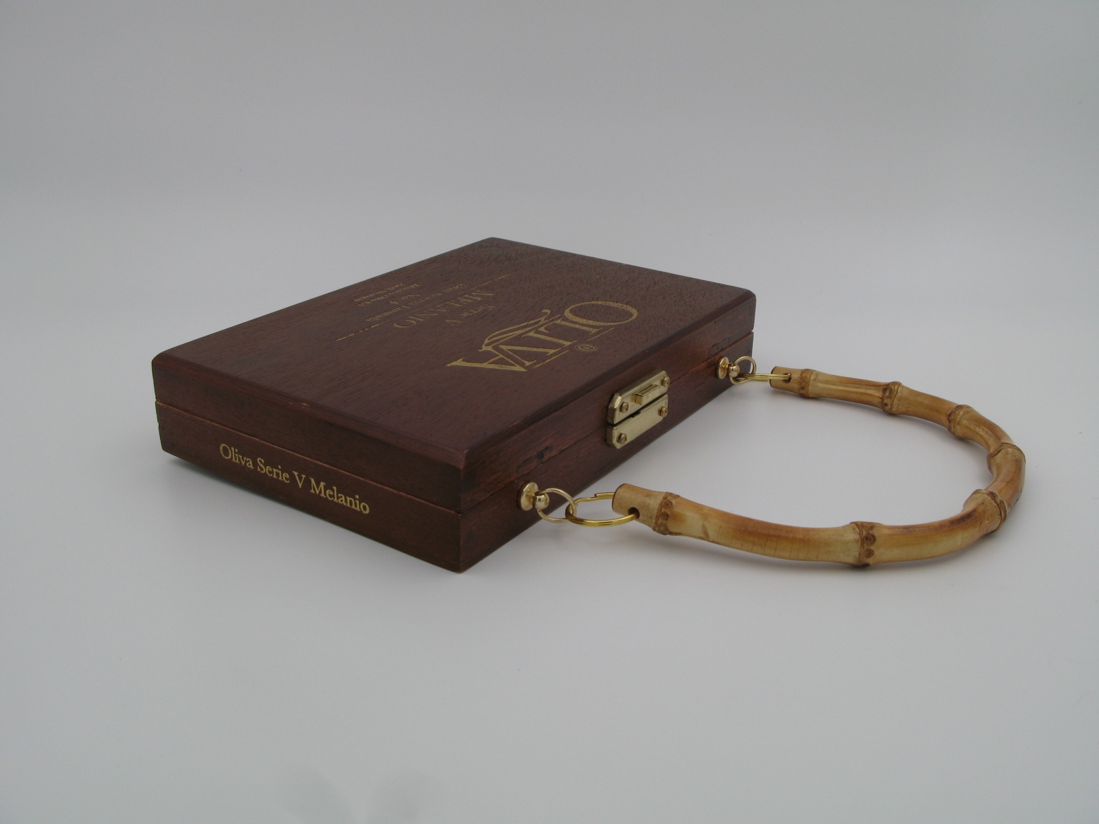 Oliva Wooden Cigar Box Handbag