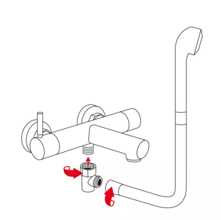 Brauseschlauch Entleerventil 1/2"