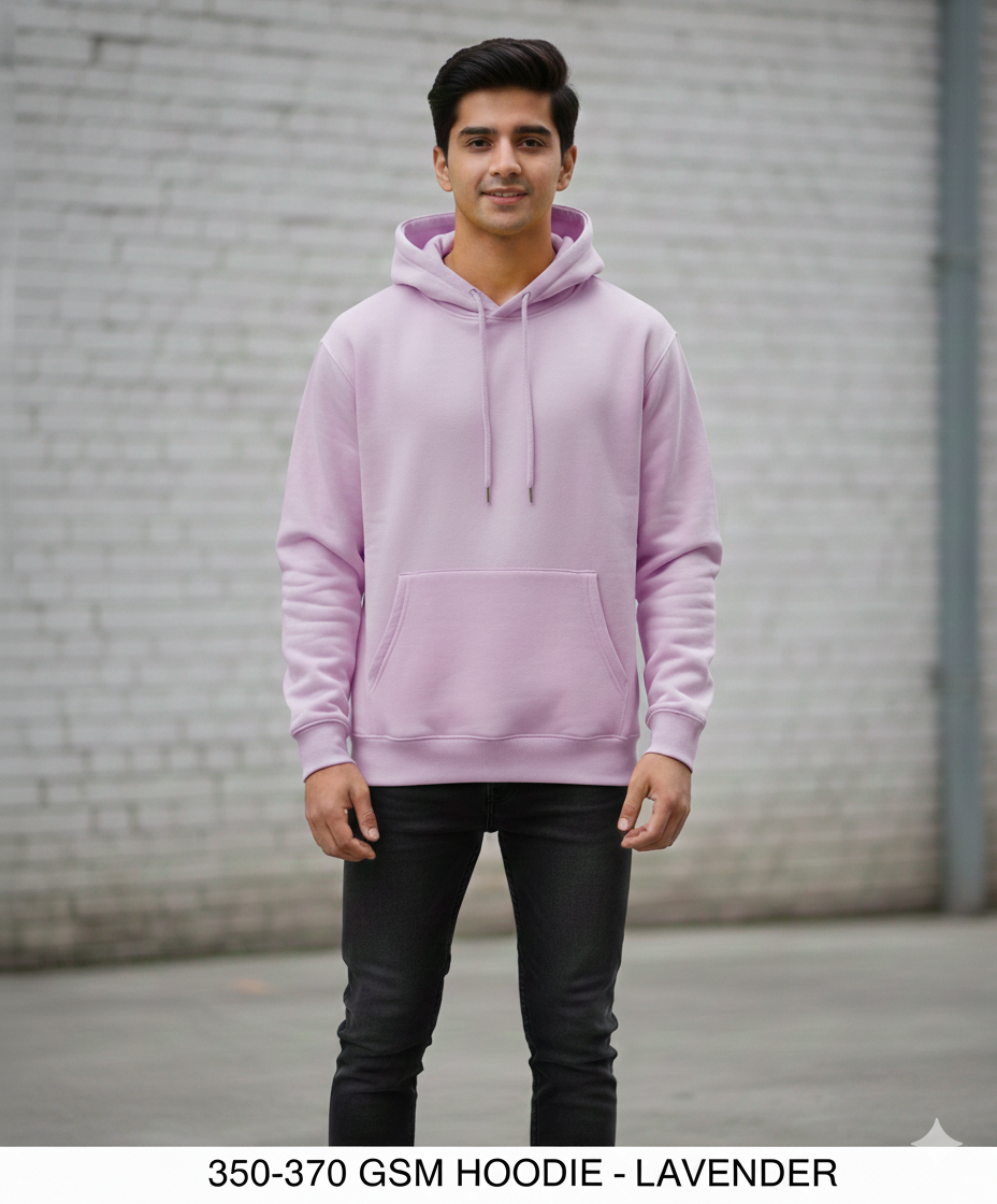Lavender Hoodie 350-370 GSM