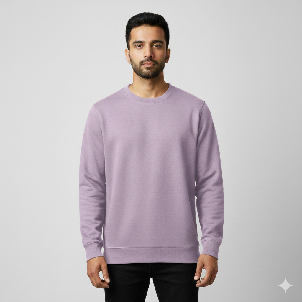 Lavender Crewneck Sweatshirt