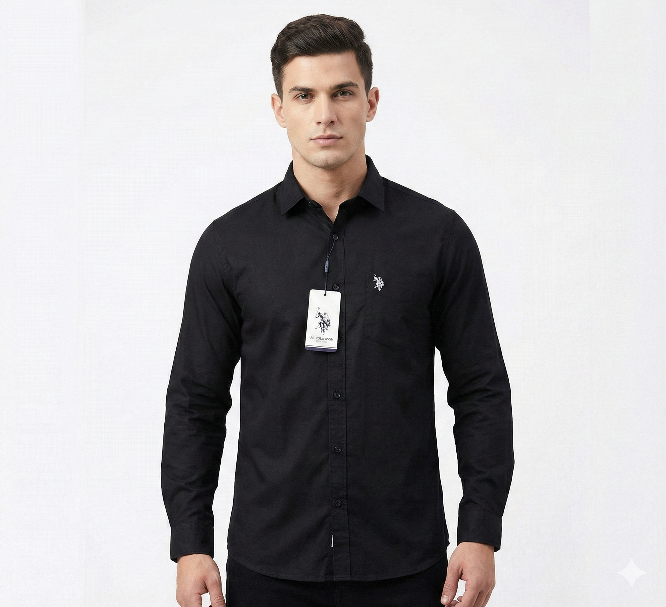 Men's Black Casual Shirt