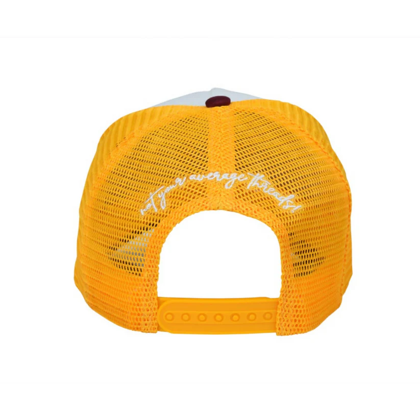 Sunflower Embroidered Trucker Cap