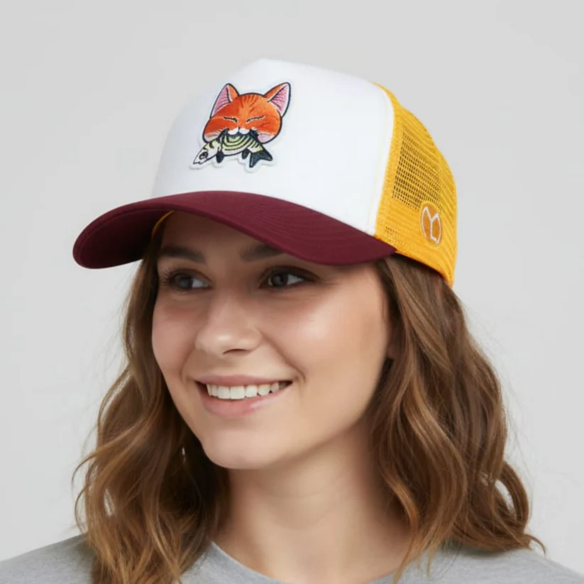 Cat Patch Trucker Cap