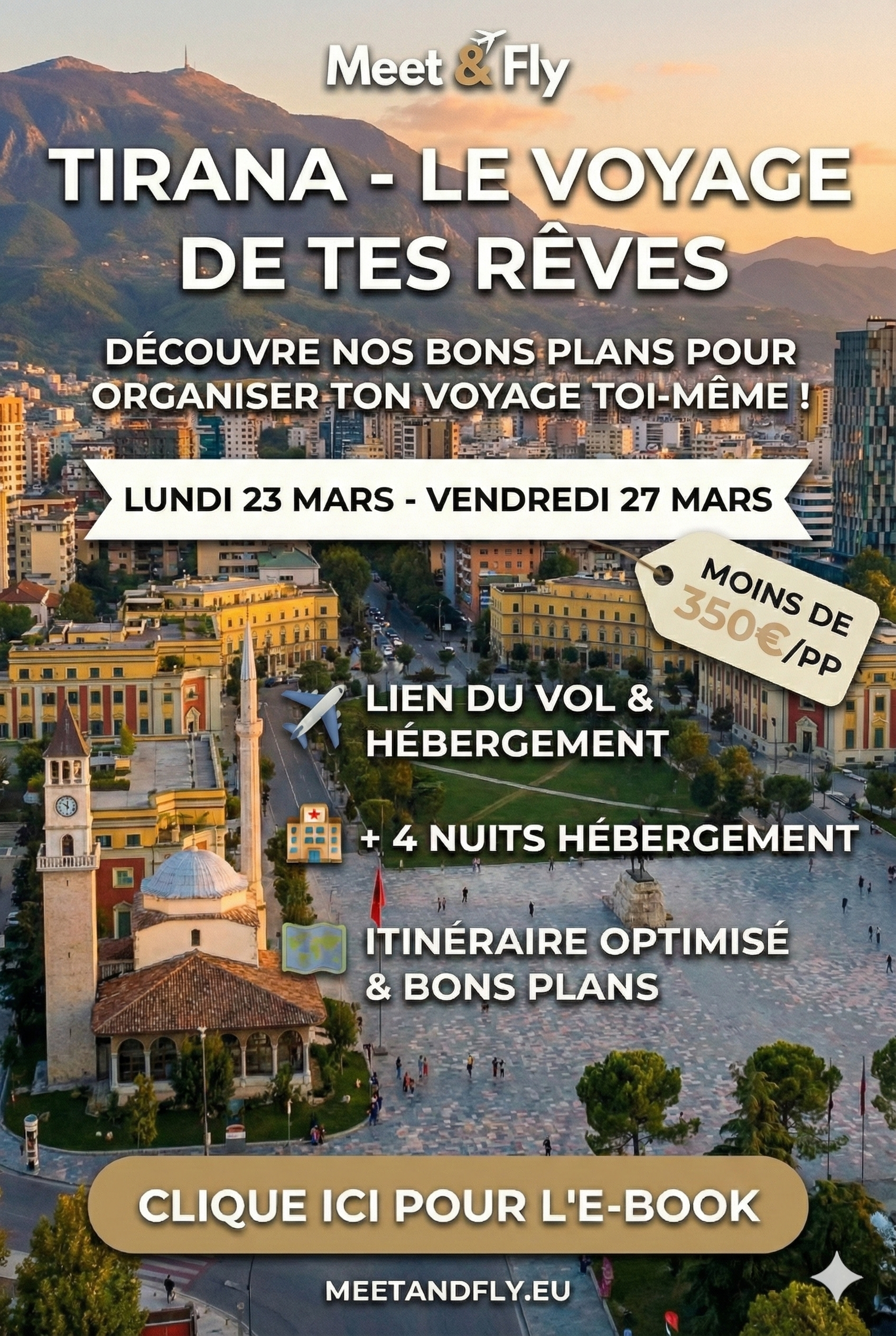 ✈️  Tirana - Le voyage de tes rêves 🇦🇱