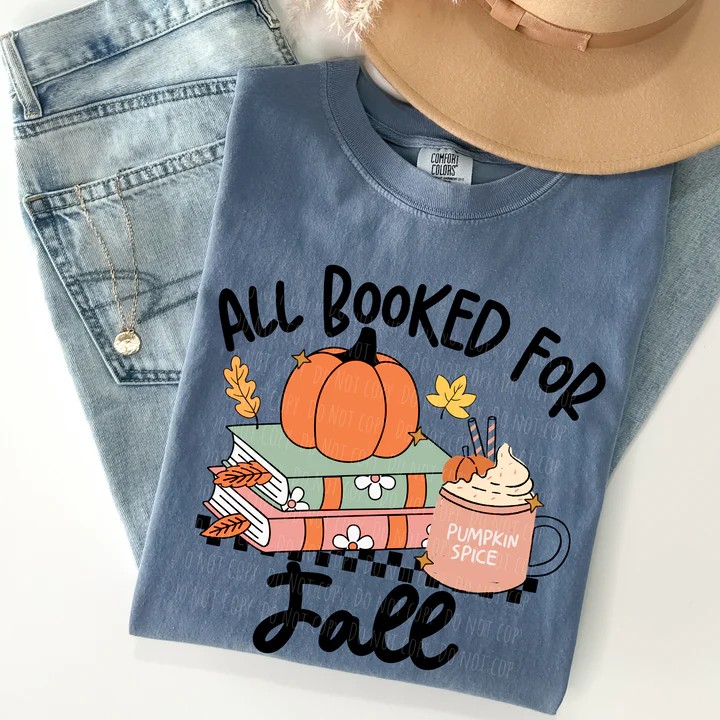 All Booked for Fall T-Shirt