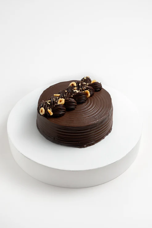 Hazelnut crunch cake