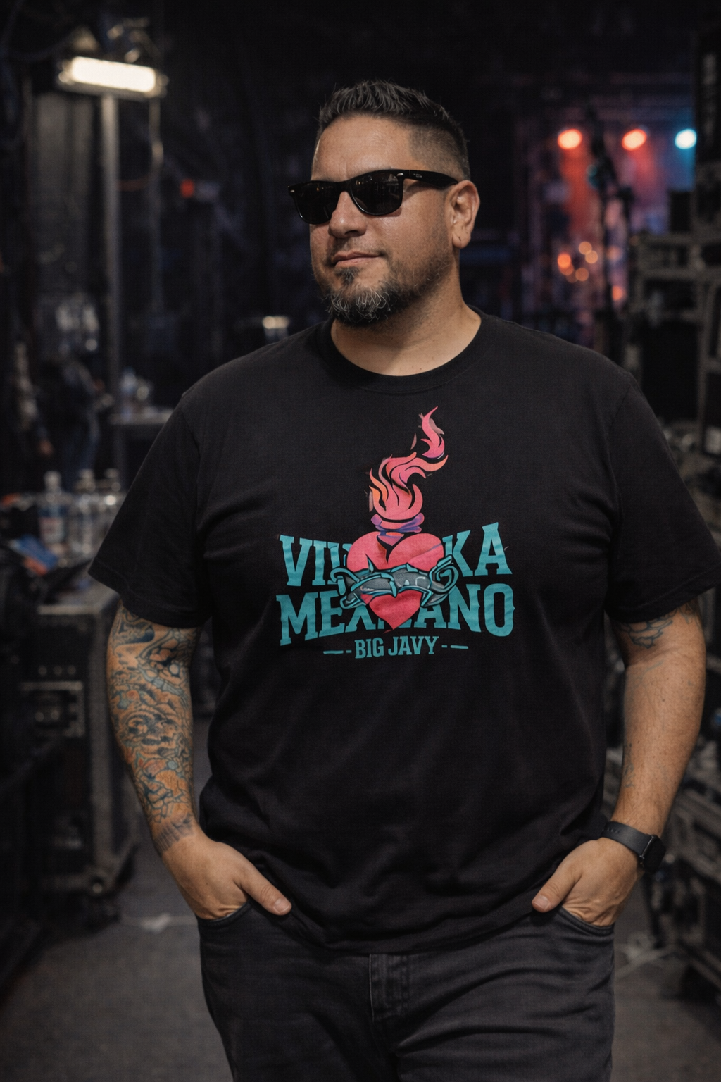 Playera Corazón Verde