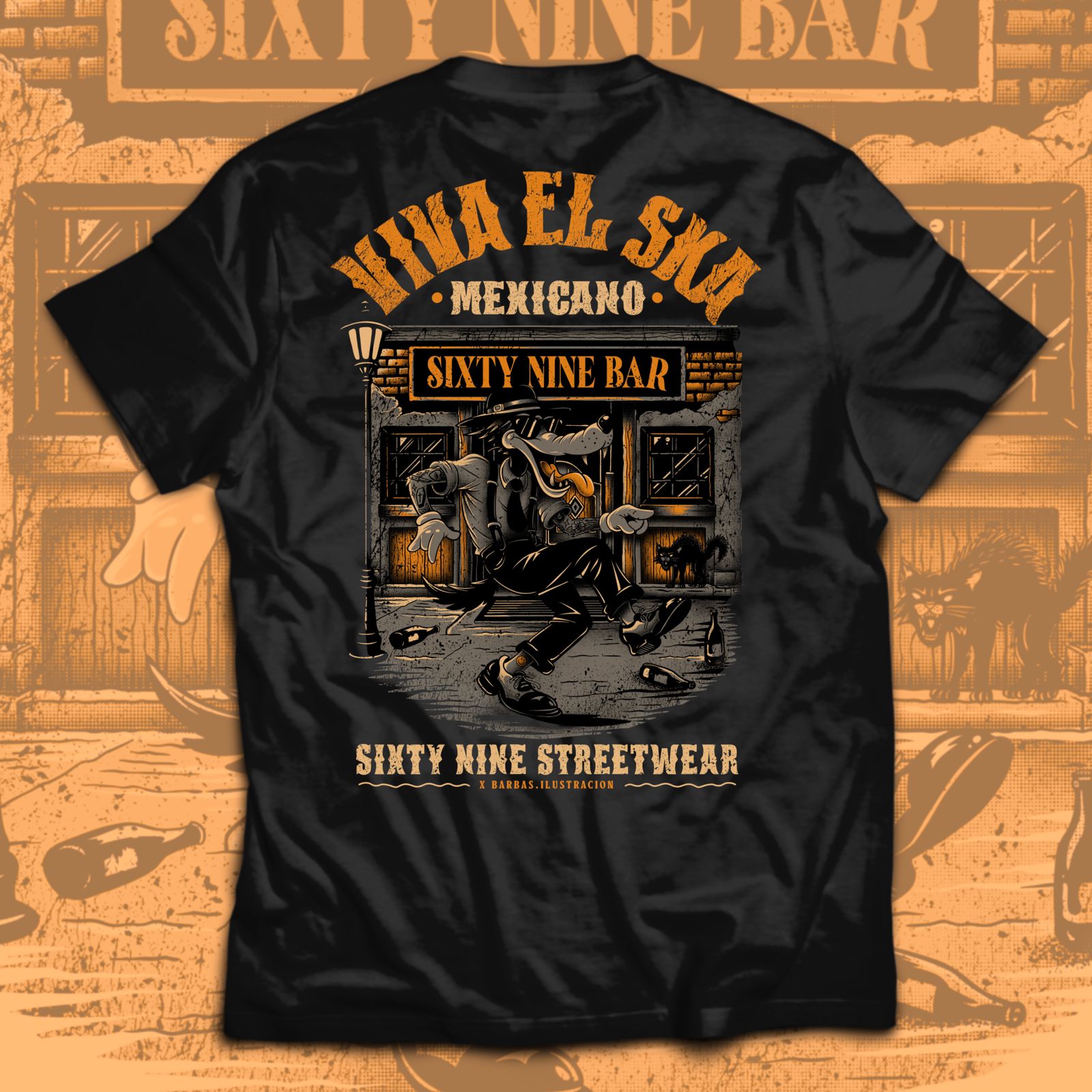 Playera Viva Sixty Nine