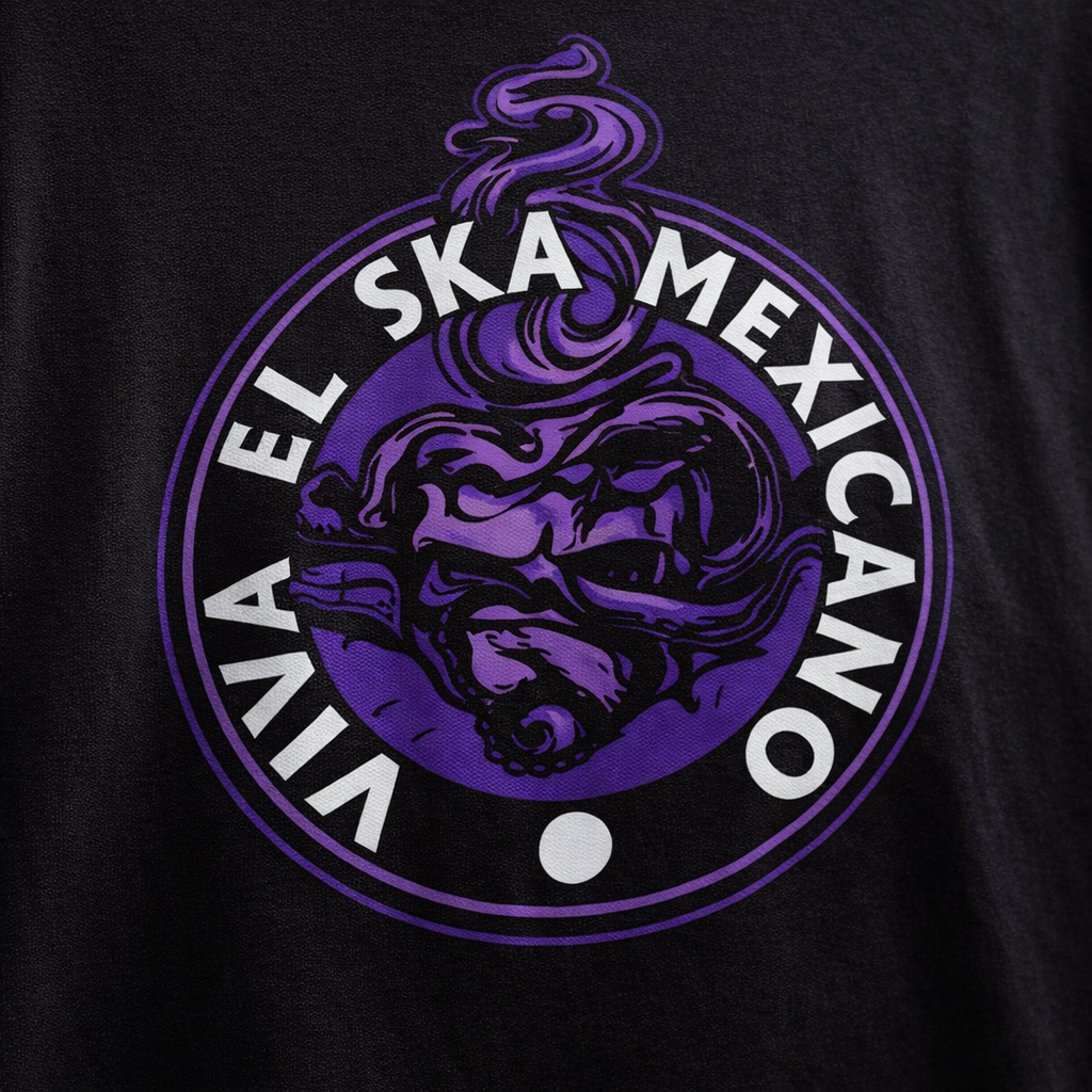 Playera corazón morado
