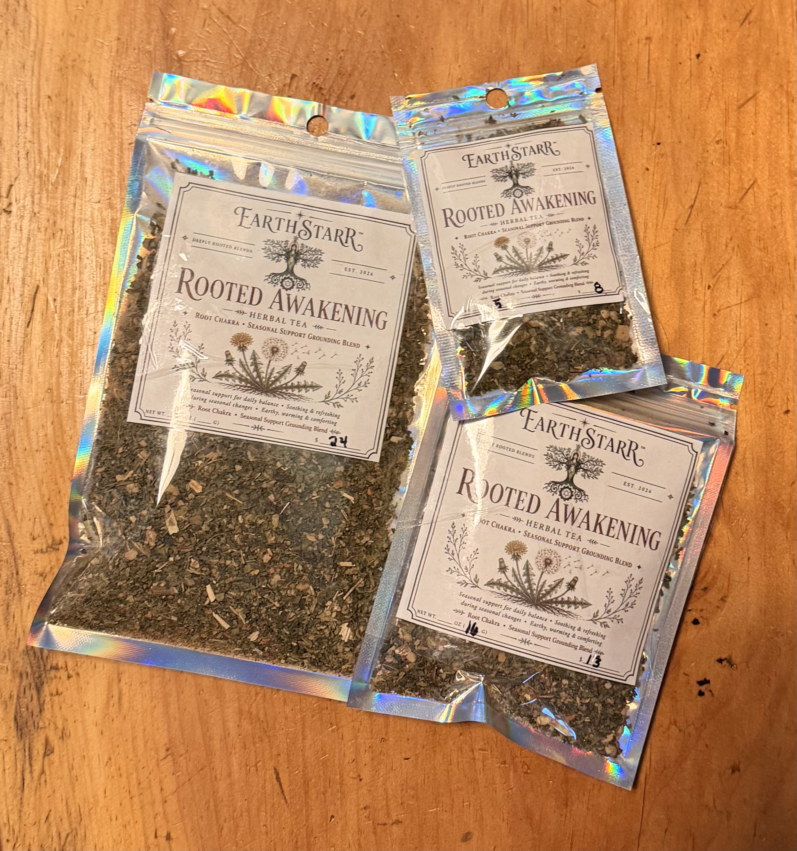 Rooted Awakening Herbal Tea