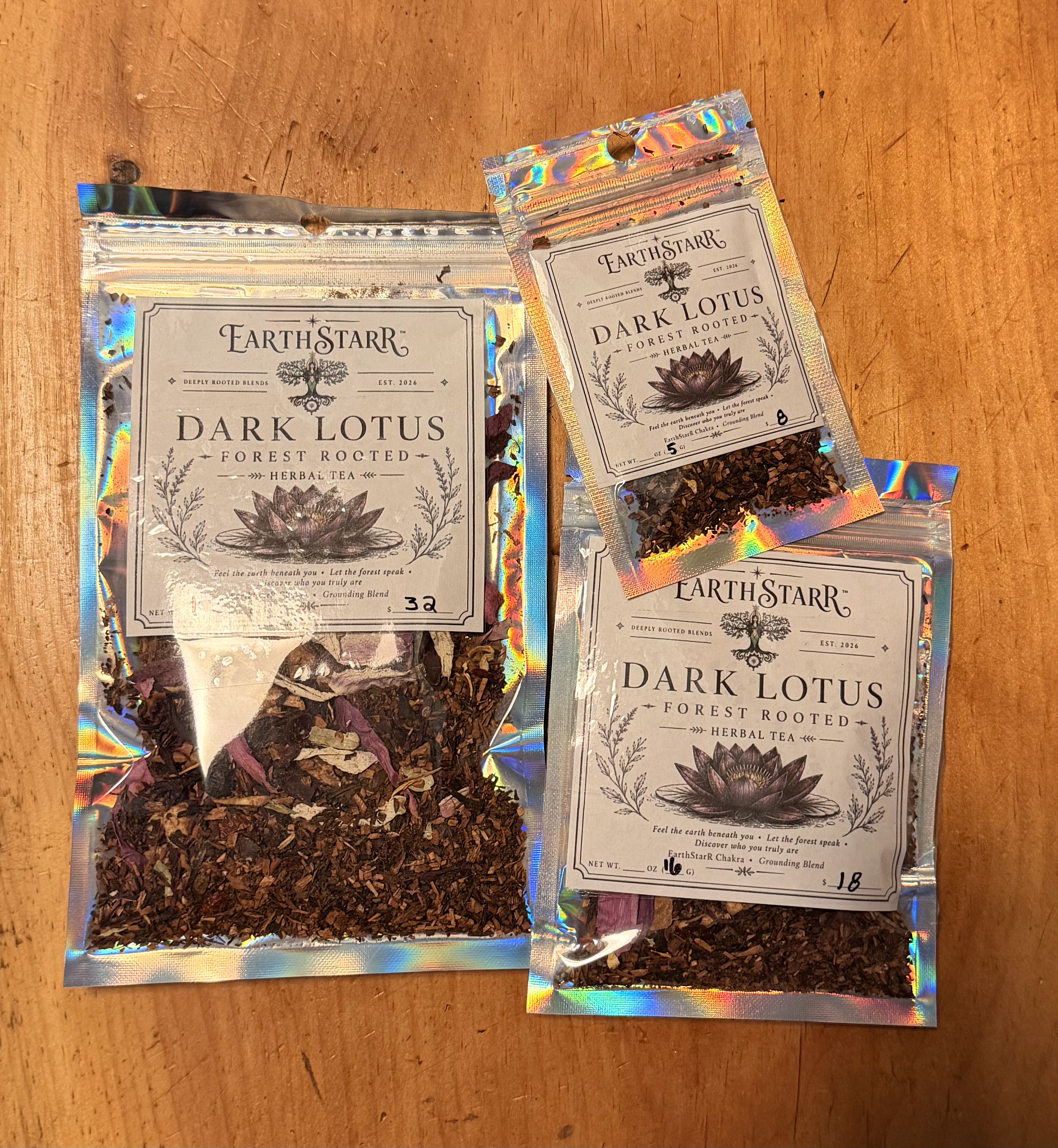 Dark Lotus Forest Rooted Herbal Tea