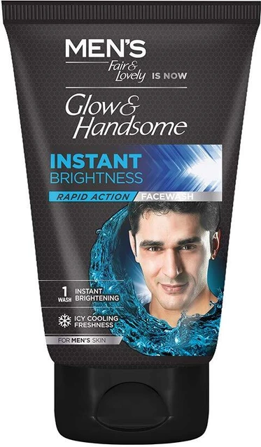 Glow & Handsome Instant Brightness Facewash for Men