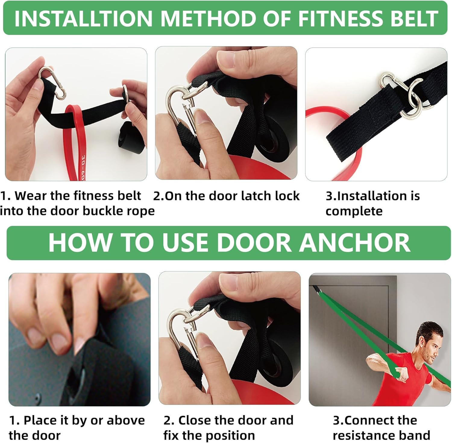 Workout Resistance Bands Set