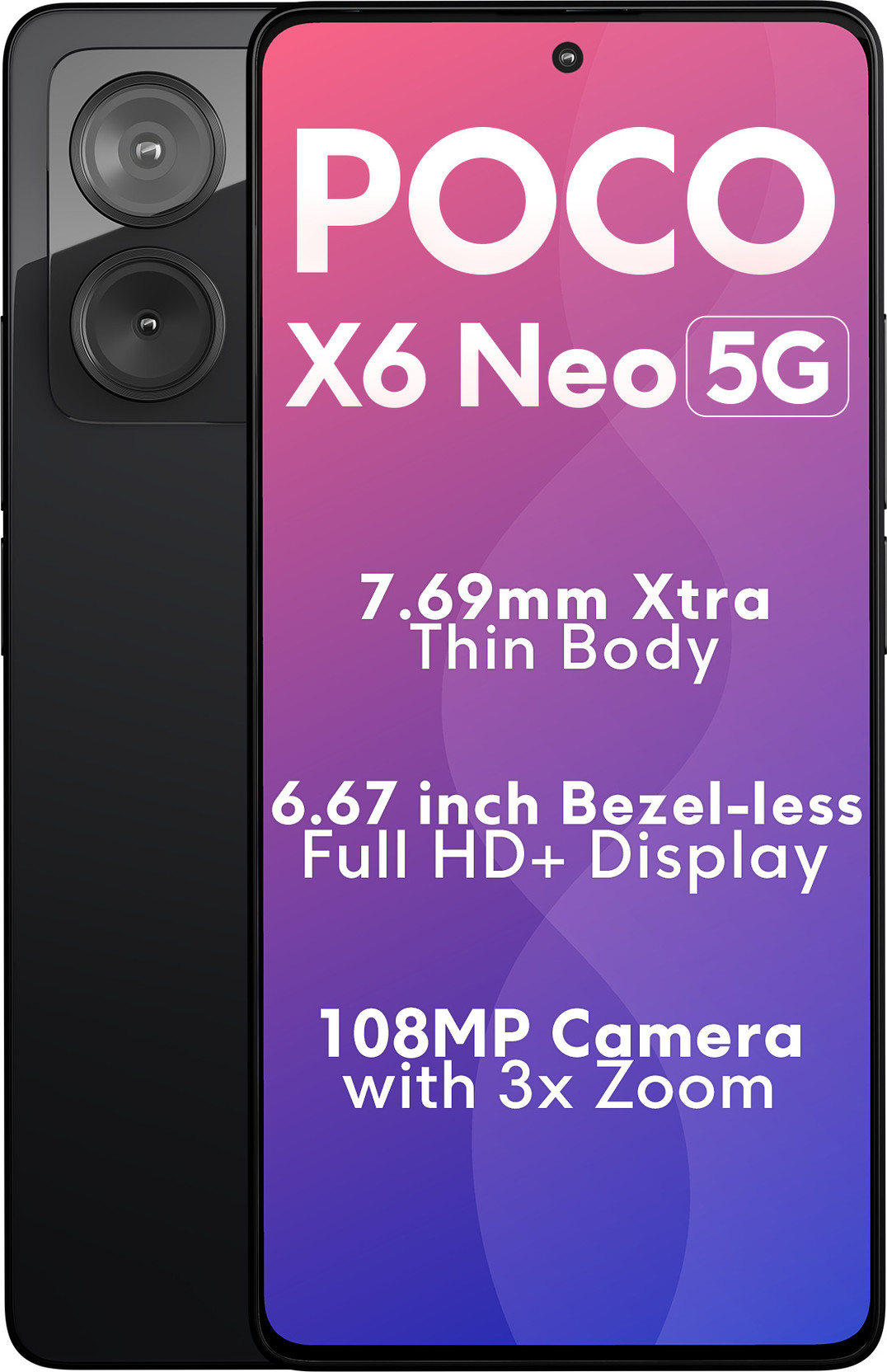 POCO X6 Neo 5G 8GB 128GB (Unbox - Like New Condition)