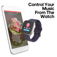 Timex Iconnect 1 Smartwatch Purple Accessories Smart Watch