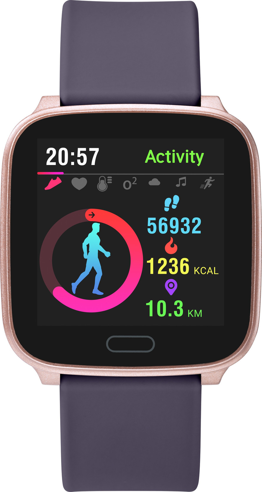 Timex Iconnect 1 Smartwatch Purple Accessories Smart Watch