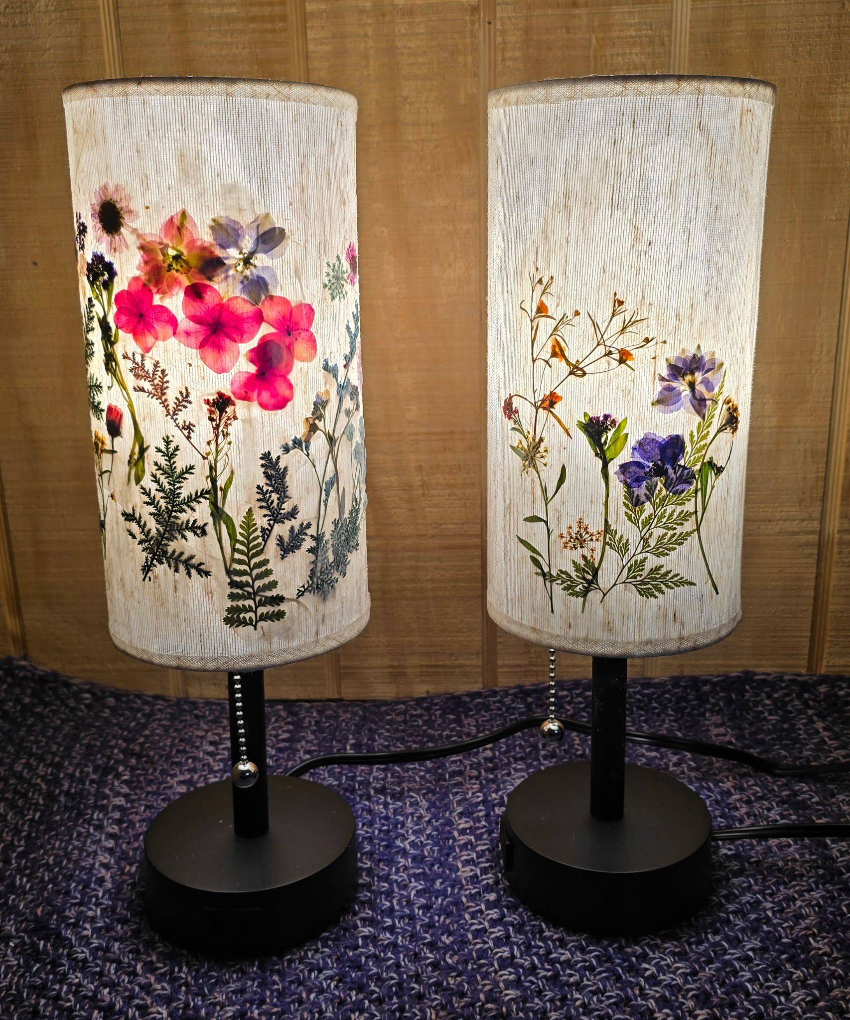 Pressed Flower Lamp Workshop