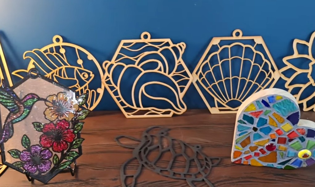 Crushed Glass & Resin Suncatcher Workshop