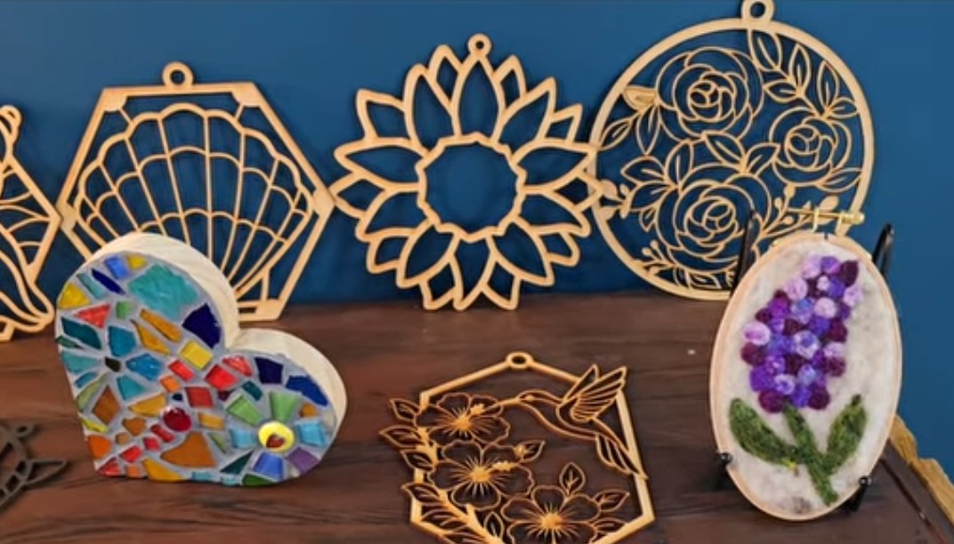 Crushed Glass & Resin Suncatcher Workshop