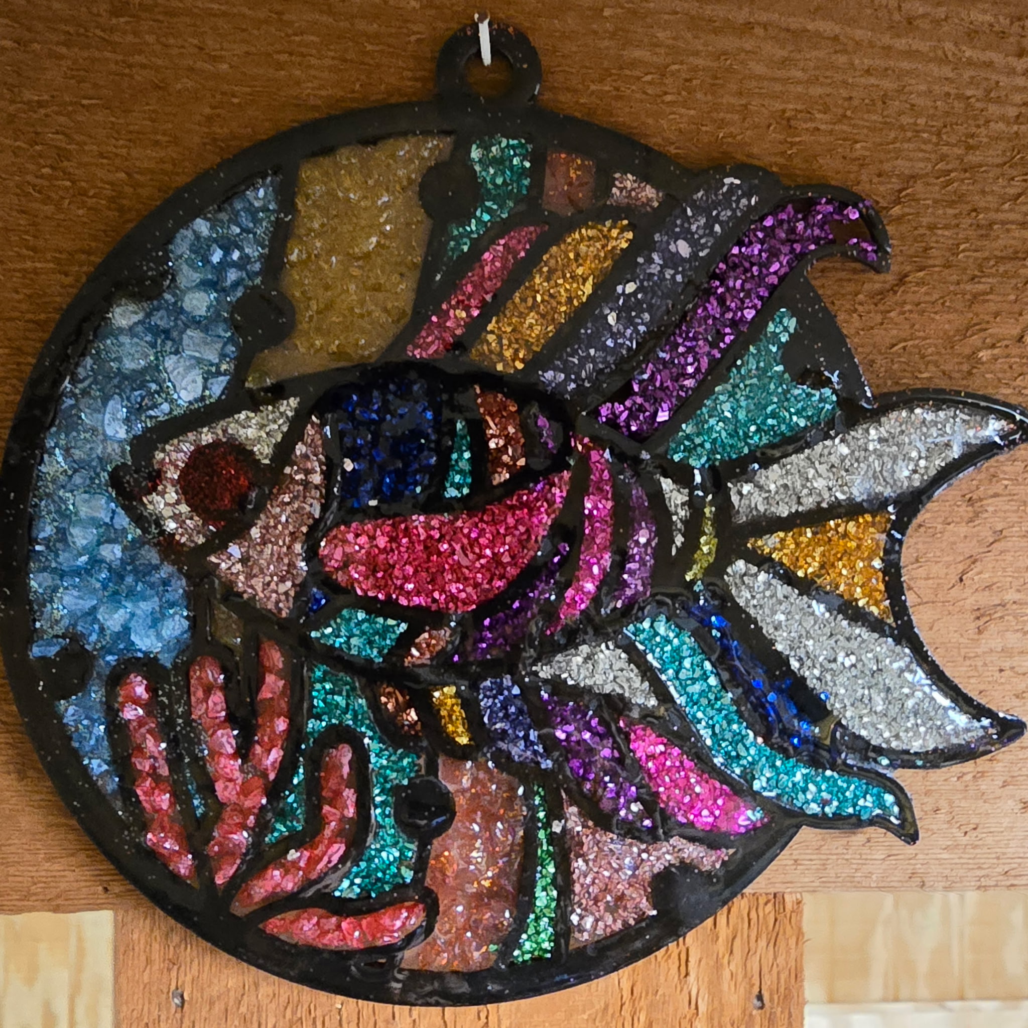 Crushed Glass & Resin Suncatcher Workshop