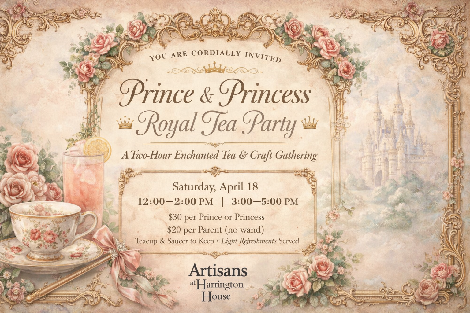 Prince & Princess Royal Tea Party