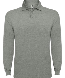 Camiseta tipo polo manga larga