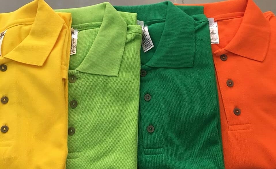 Camisetas tipo polo 