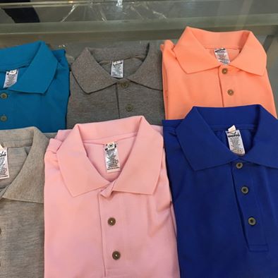 Camisetas tipo polo 