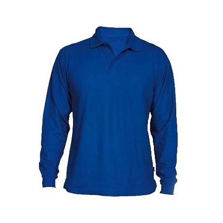 Camiseta tipo polo manga larga