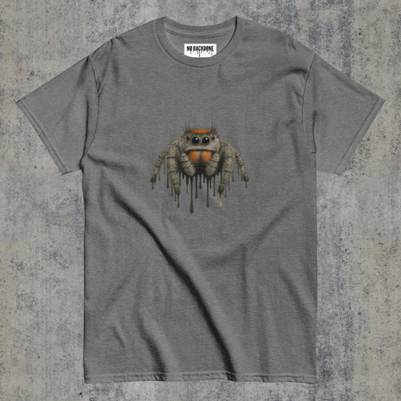 Jumping Spider (Light) Tee, Unisex - Drip Collection