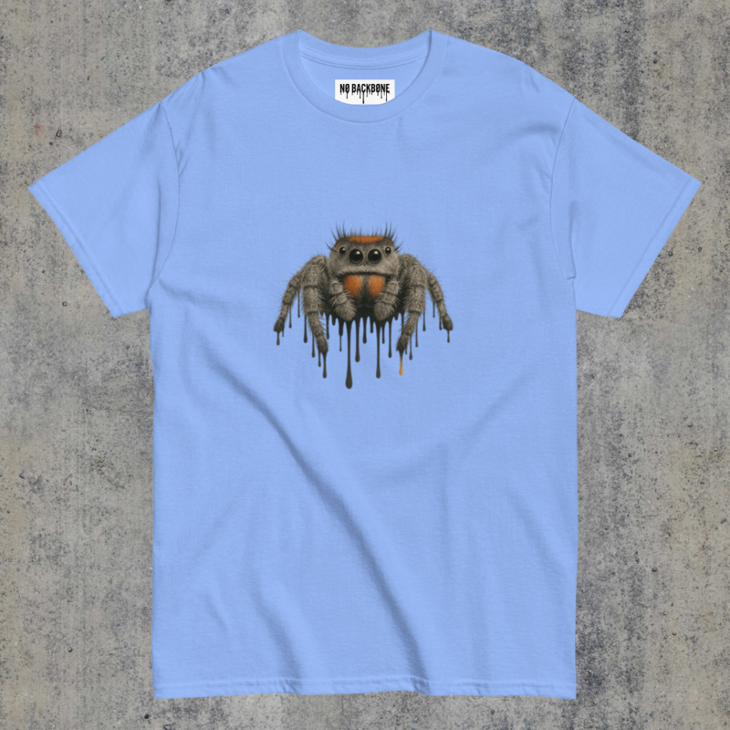 Jumping Spider (Light) Tee, Unisex - Drip Collection
