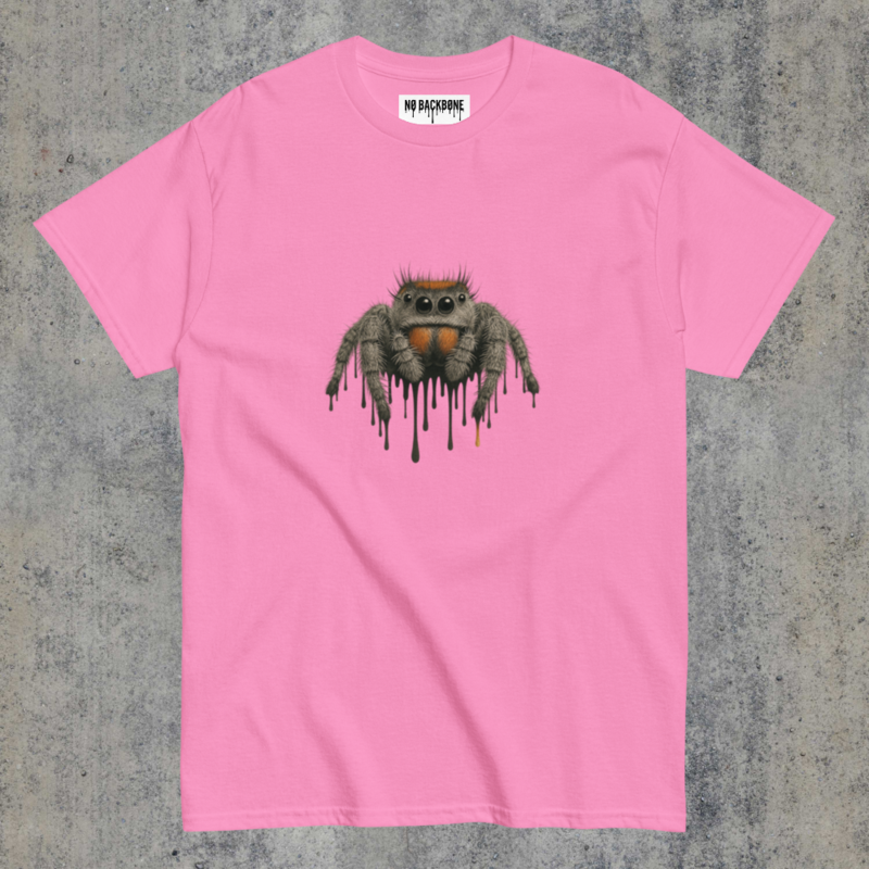 Jumping Spider (Light) Tee, Unisex - Drip Collection