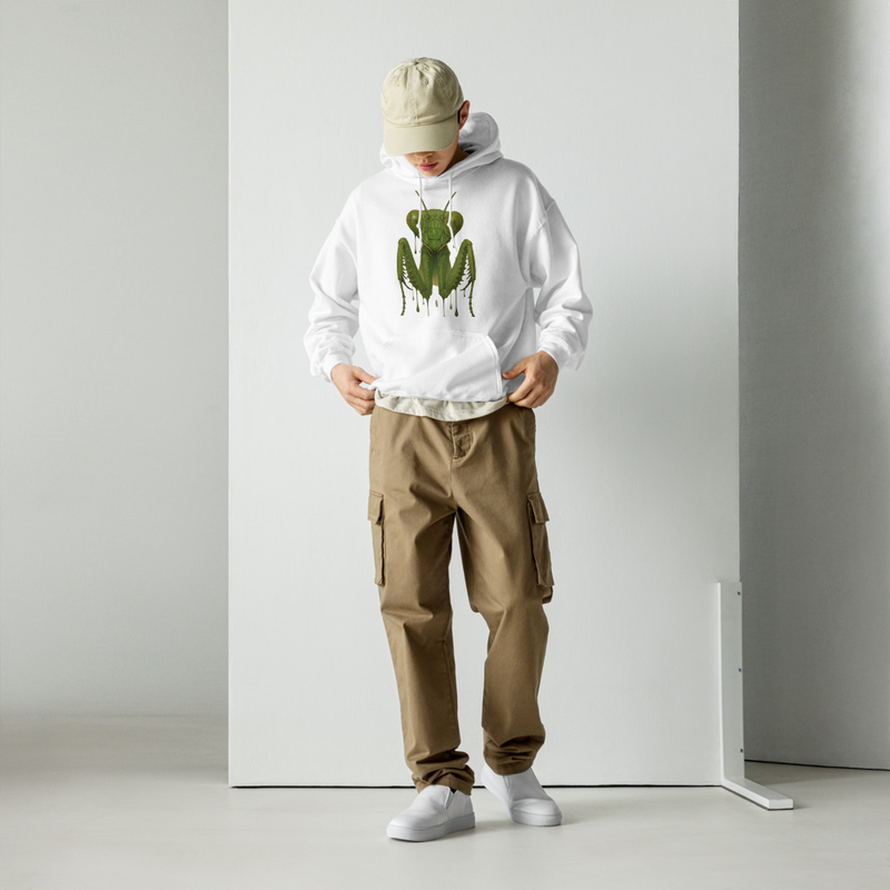 Praying Mantis Hoodie, Unisex - Drip Collection