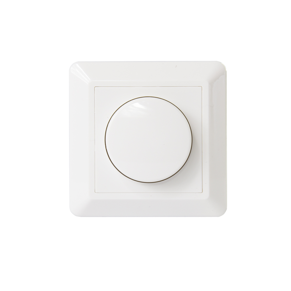Wall Light Dimmer Switch LED Dimmer 200W 1-pol hvit