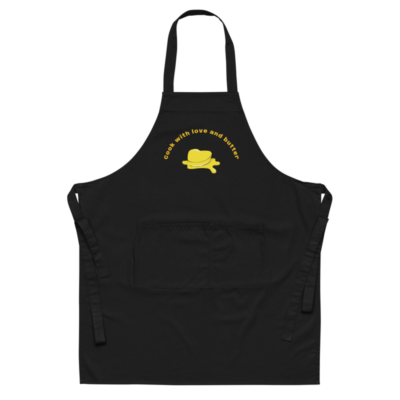 Black Cooking Apron