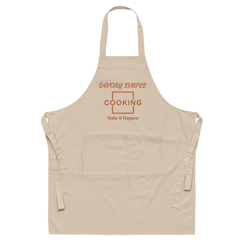 Organic cotton apron Cooking