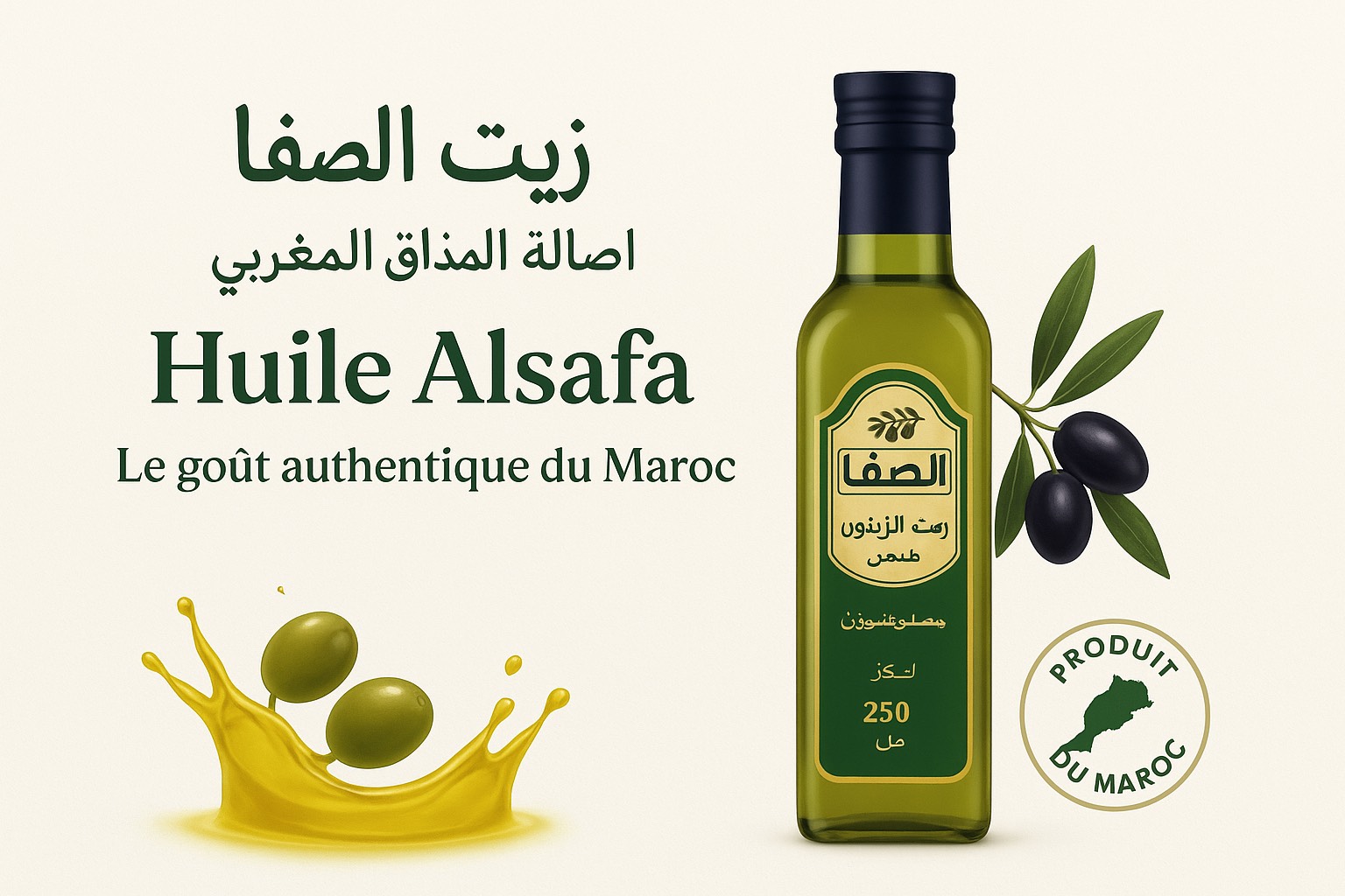 Huile olive  Alssafa 250 ML