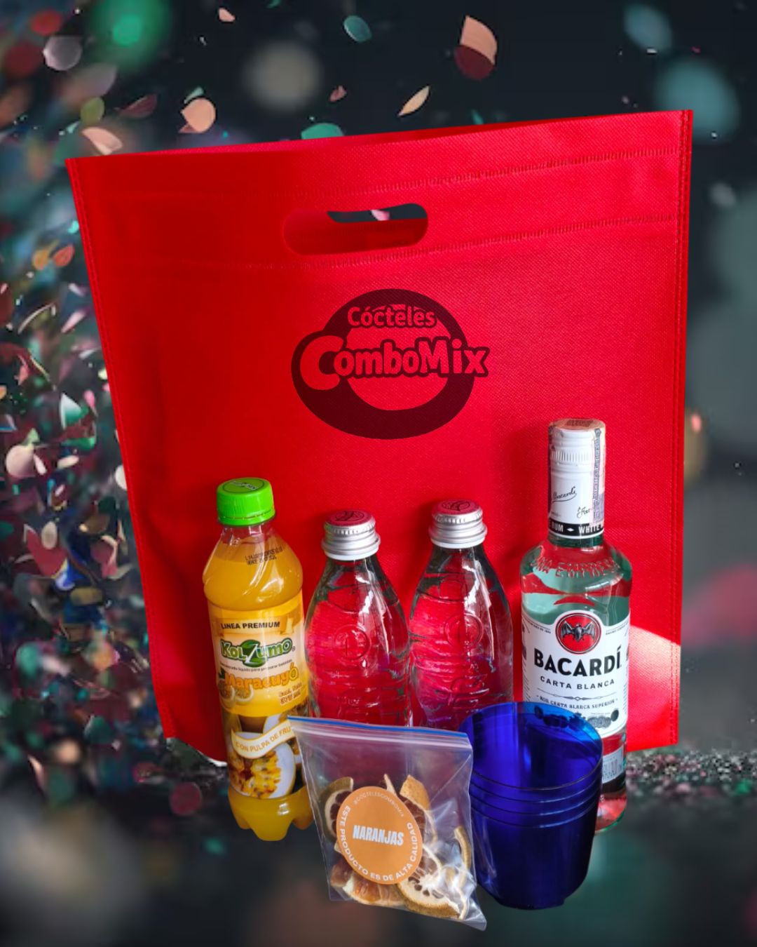 Cócteles Ron Pasión sin botellón