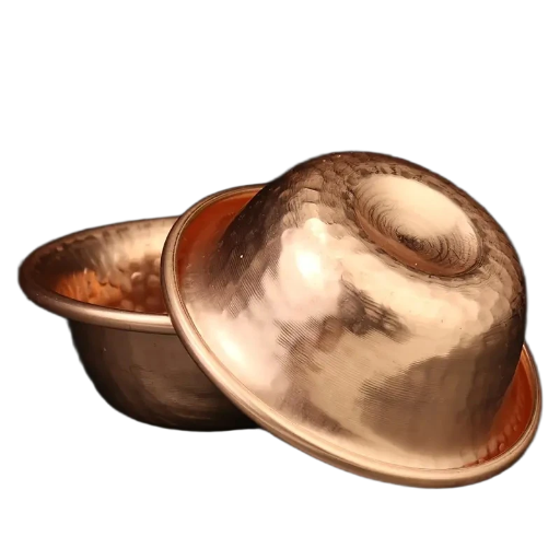 Bol en cuivre martelé