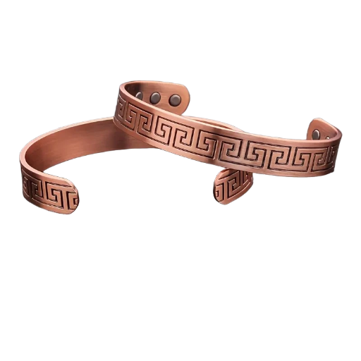 Bracelet cuivre magnétique Labyrinthe