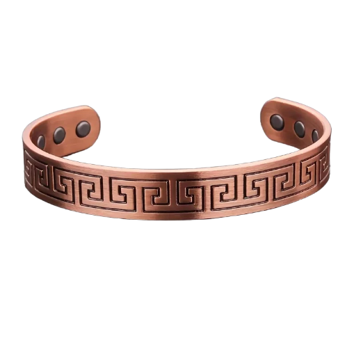 Bracelet cuivre magnétique Labyrinthe