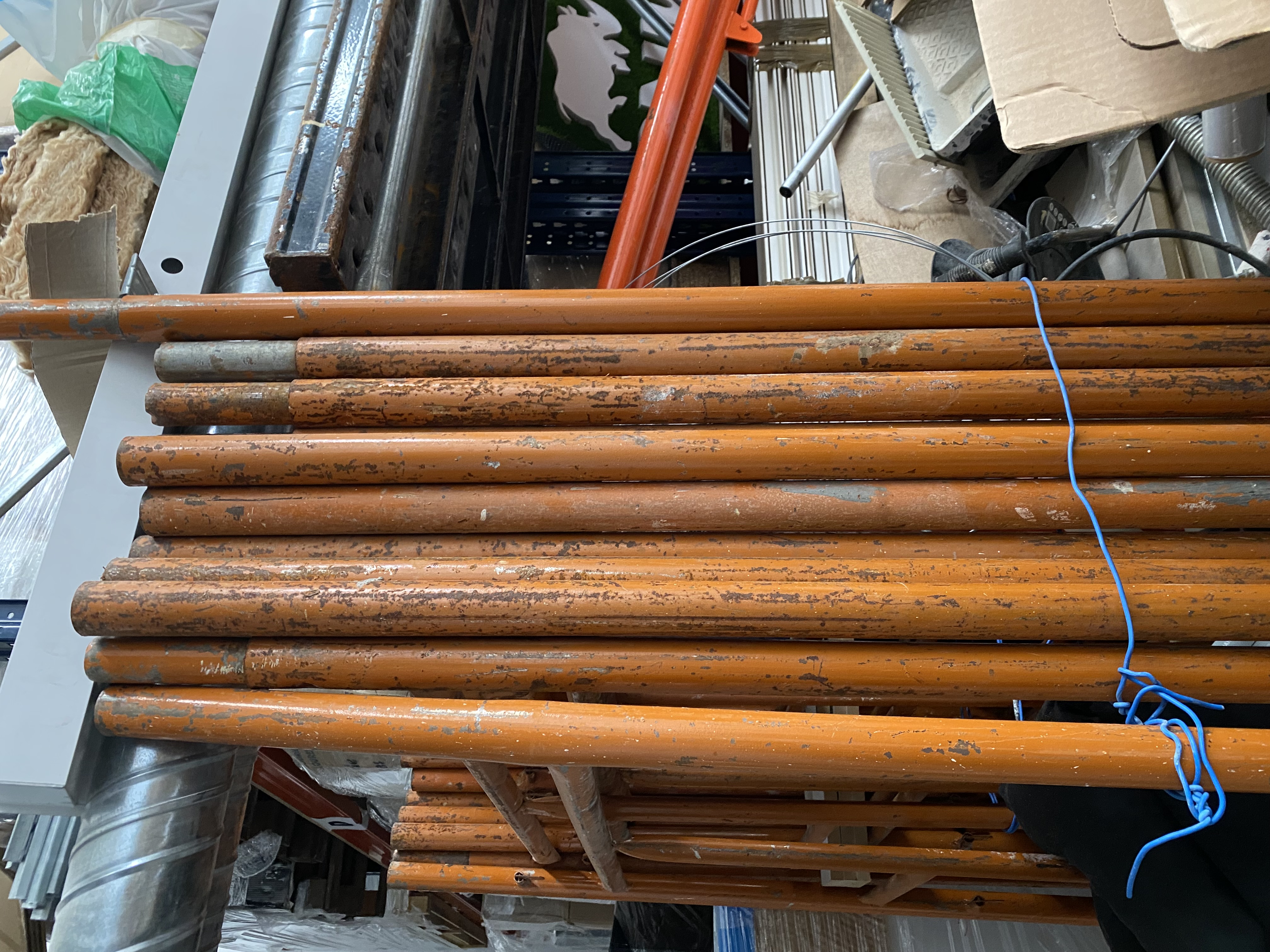 Andaimes para construção