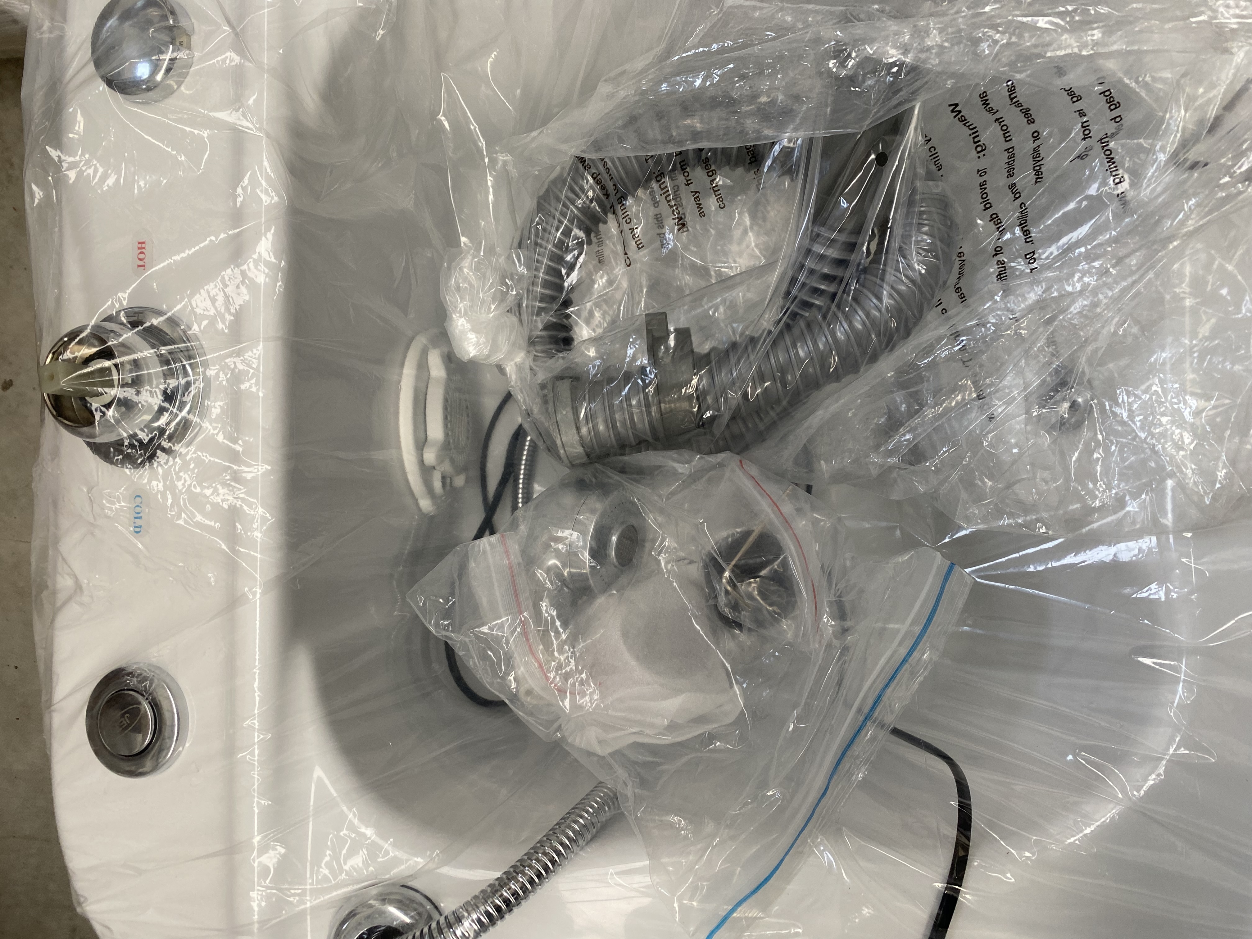 Banheira de hidromassagem para pés novo sem uso